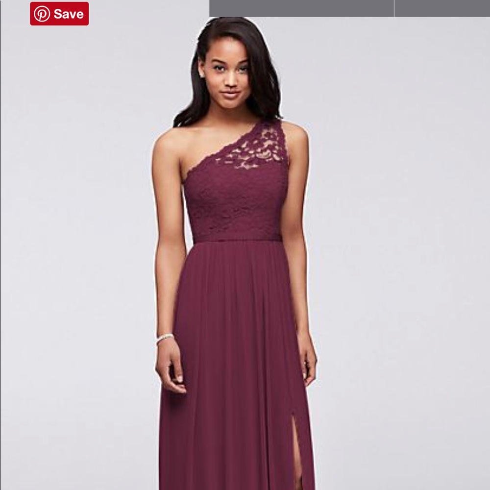 David’s Bridal Bridesmaid Dress